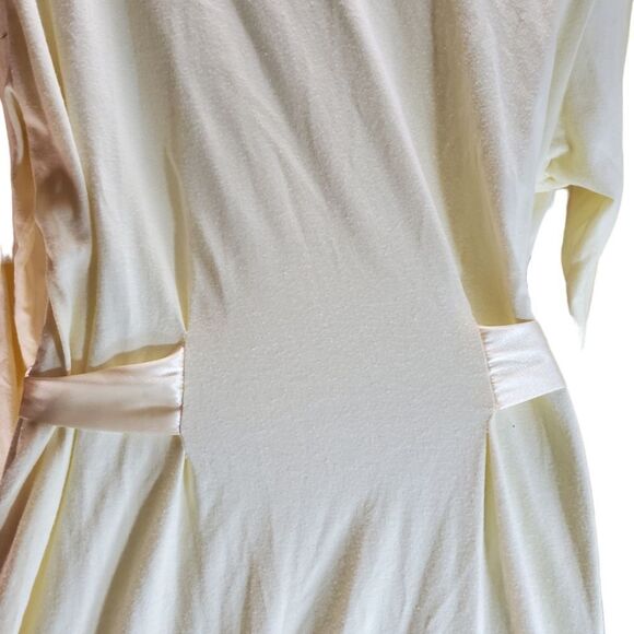 JONES NEW YORK Light yellow bathrobe M - Picture 4 of 7